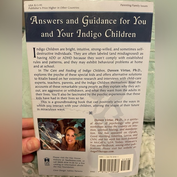 The Care and Feeding of Indigo Children by Doreen Virtue Ph.D - Picture 2 of 3